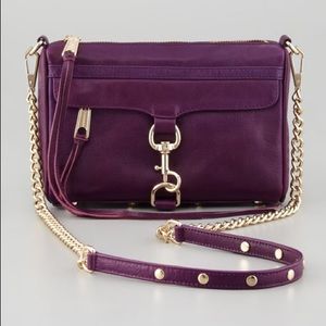 Rebecca Minkoff Mini Mac Plum BRAND NEW WITH TAGS